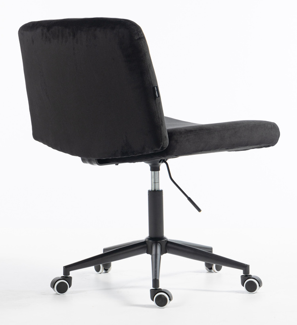 HOKER HR150K CZARNY WELUR CZARNA PODSTAWA