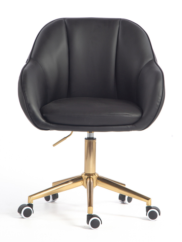 HOKER HR2055K CZARNY ZŁOTA PODSTAWA