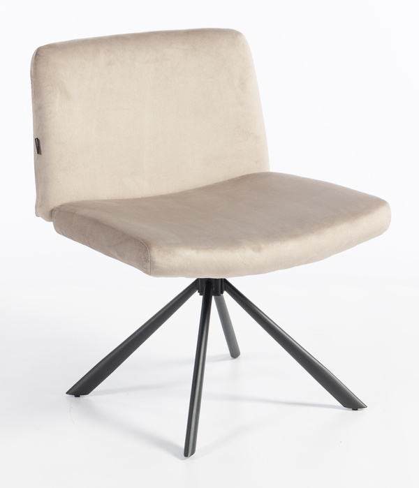 HOKER HR150 PAJĄK LATTE WELUR CZARNA PODSTAWA