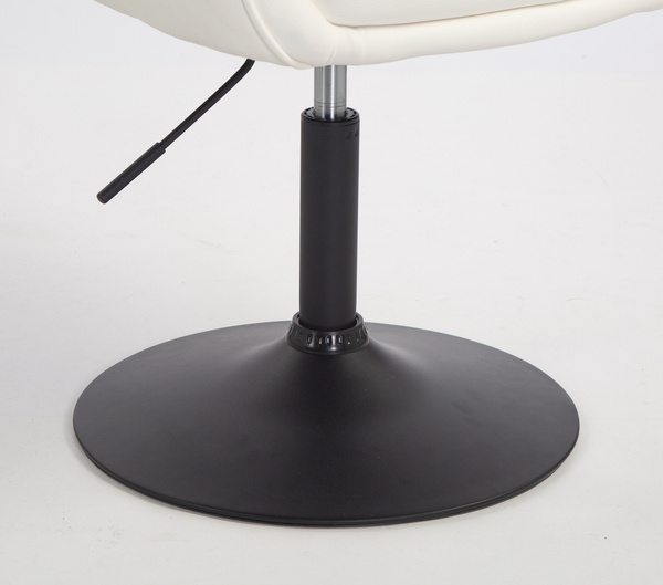 HOKER HR2055N BIAŁY CZARNA PODSTAWA