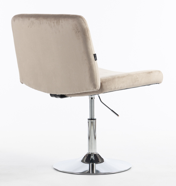 HOKER HR150N LATTE WELUR CHROMOWANA PODSTAWA