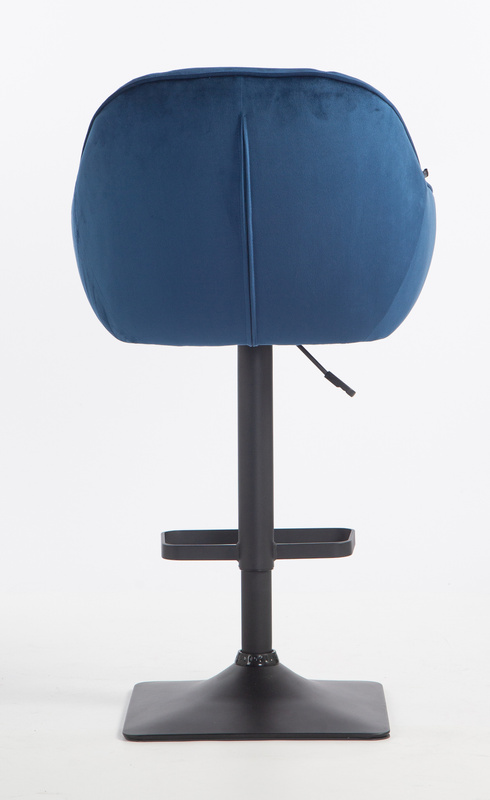 HOKER HR2055KW CIEMNE MORZE WELUR CZARNA PODSTAWA