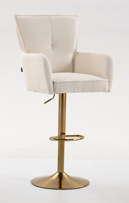 HOKER HR250W KREMOWY BARANEK ZŁOTA PODSTAWA