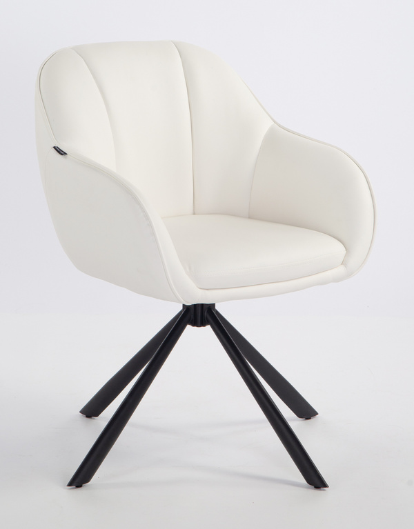 FOTEL HR2055 BIAŁY CZARNY PAJĄK