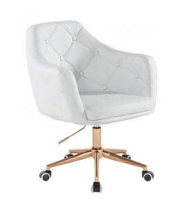 HOKER HR831K BIAŁY ZŁOTA PODSTAWA