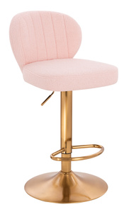 HOKER HR193W PUDROWY RÓŻ BARANEK ZŁOTA PODSTAWA