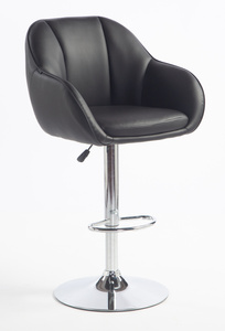 HOKER HR2055W CZARNY CHROMOWANA PODSTAWA