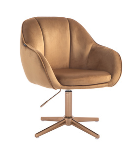 HOKER HR2055CROSS MIODOWY WELUR ZŁOTA PODSTAWA