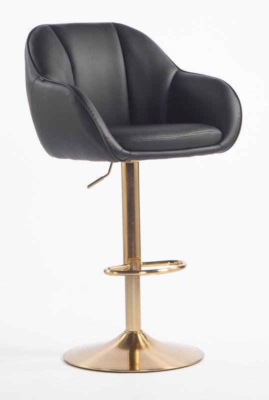 HOKER HR2055W CZARNY ZŁOTA PODSTAWA