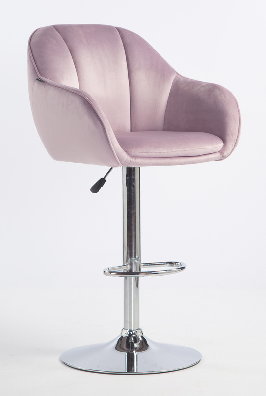 HOKER HR2055W WRZOSOWY WELUR CHROMOWANA PODSTAWA