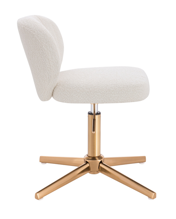 HOKER HR193CROSS KREMOWY BARANEK ZŁOTA PODSTAWA