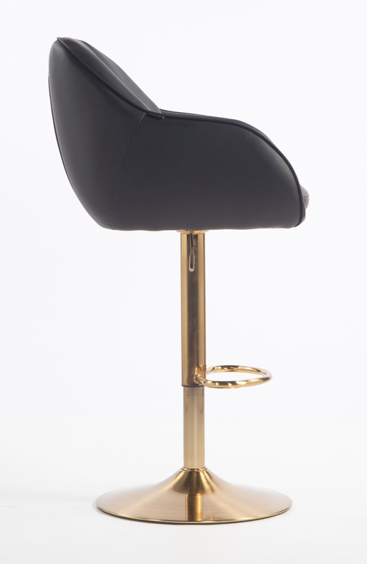 HOKER HR2055W CZARNY ZŁOTA PODSTAWA