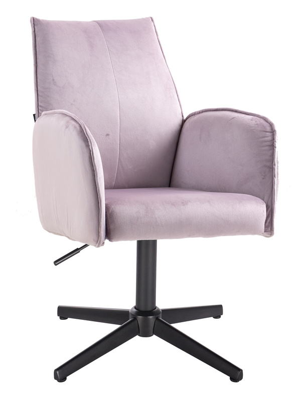 FOTEL HR280CROSS WRZOSOWY WELUR CZARNA PODSTAWA