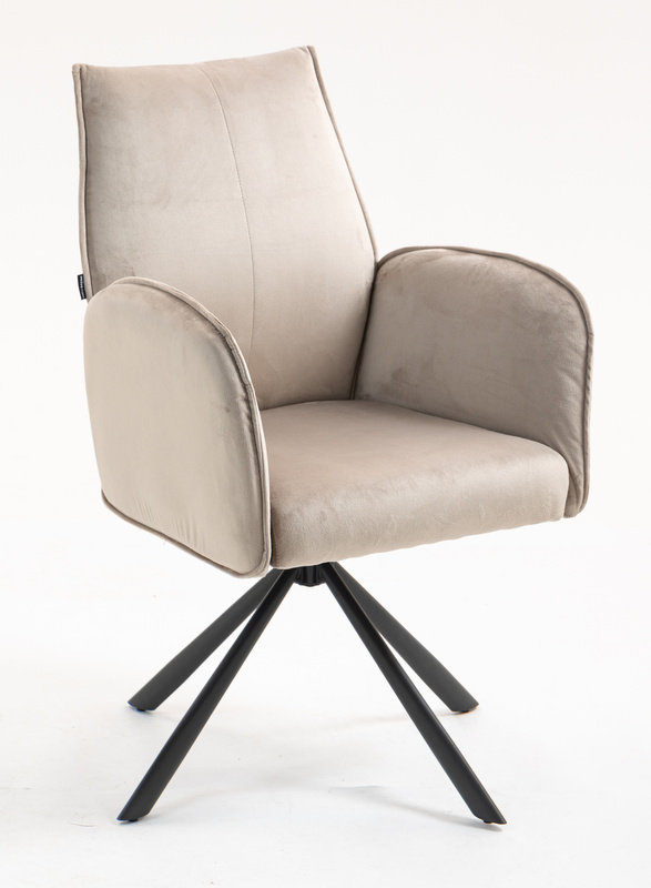 HOKER HR280 LATTE WELUR CZARNY PAJĄK