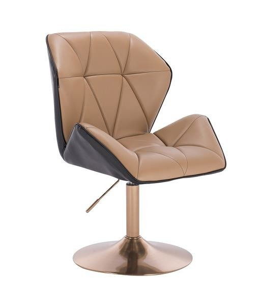 HOKER HR212 KARMELOWO-CZARNY ZŁOTA PODSTAWA