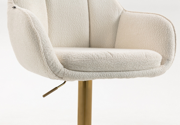 HOKER HR2055KW KREMOWY BARANEK ZŁOTA PODSTAWA