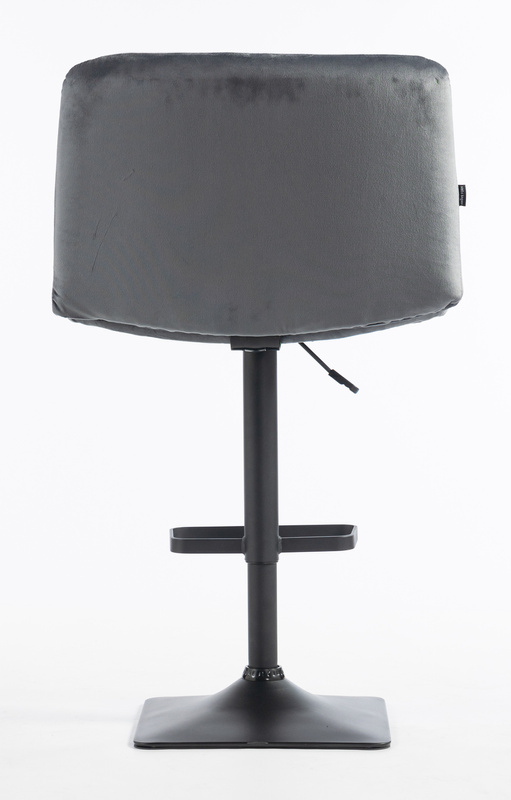 HOKER HR150KW GRAFITOWY WELUR CZARNA PODSTAWA