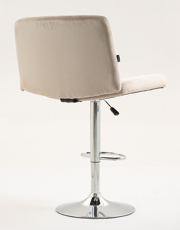 HOKER HR150W LATTE WELUR CHROMOWANA PODSTAWA