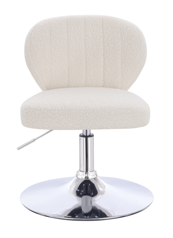 HOKER HR193N KREMOWY BARANEK CHROMOWANA PODSTAWA