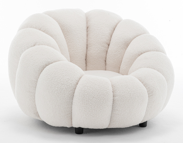 FOTEL HR9223 DYNIA BIAŁY BARANEK