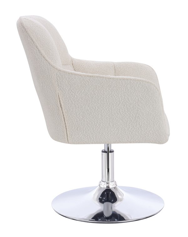 HOKER HR550N KREMOWY BARANEK SREBRNA PODSTAWA