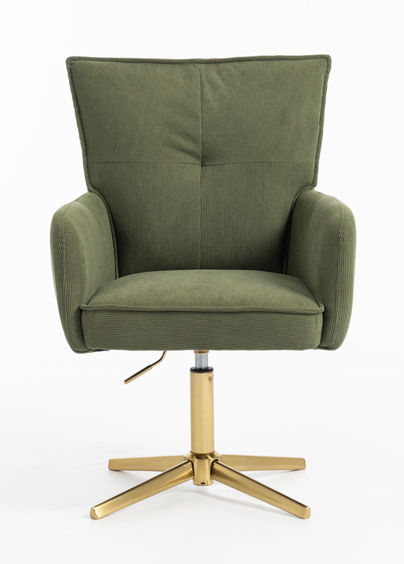 HOKER HR250CROSS ZIELONY SZAŁWIA PREMIUM CORD SZTRUKS ZŁOTA PODSTAWA