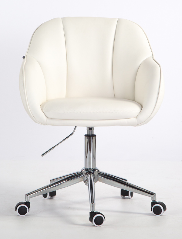 HOKER HR2055K BIAŁY CHROMOWANA PODSTAWA