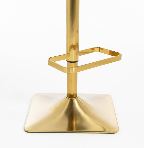 HOKER HR250KW ZIELONY SZAŁWIA PREMIUM CORD SZTRUKS ZŁOTA PODSTAWA