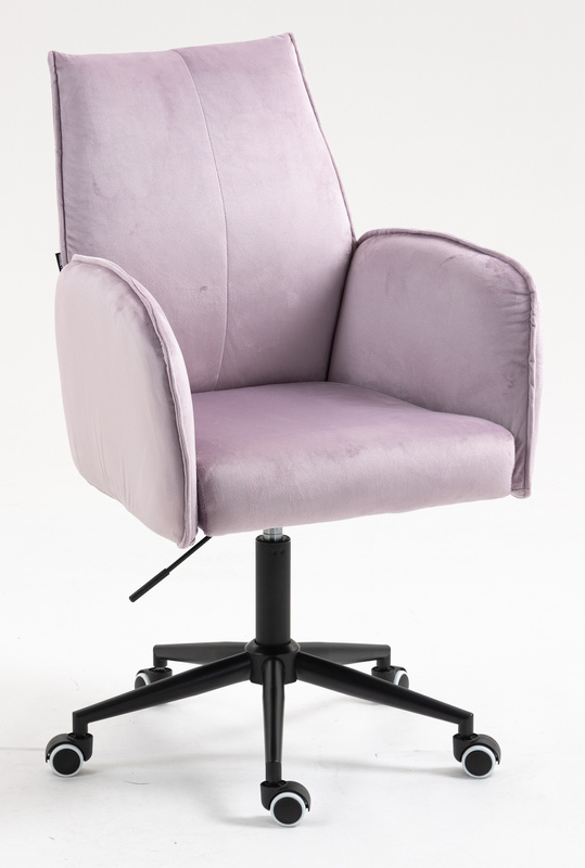 FOTEL HR280K WRZOSOWY WELUR CZARNA PODSTAWA