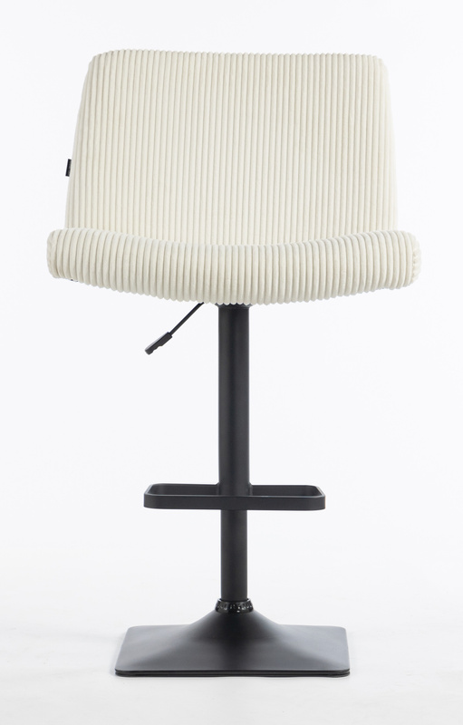 HOKER HR150KW BIAŁY SZTRUKS CZARNA PODSTAWA