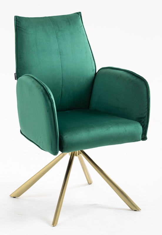 HOKER HR280 BUTELKOWA ZIELEŃ WELUR ZŁOTA PAJĄK