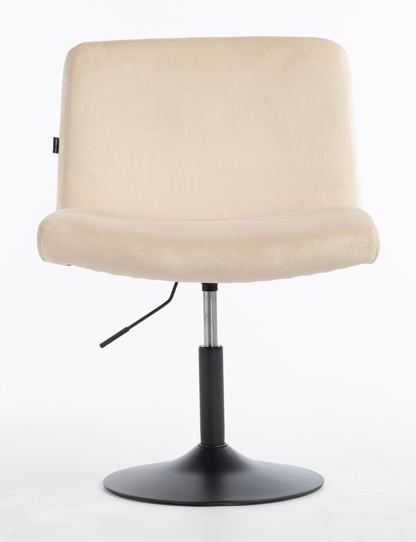 HOKER HR150N KREMOWY WELUR CZARNA PODSTAWA