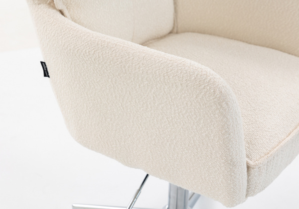 HOKER HR250CROSS KREMOWY BARANEK CHROMOWANA PODSTAWA