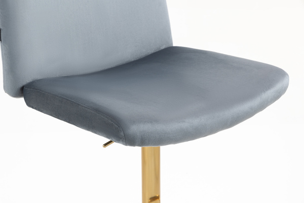 HOKER HR150W GRAFITOWY WELUR ZŁOTA PODSTAWA