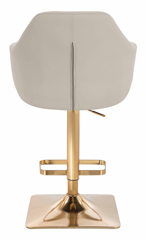 HOKER HR831KW ECRU EKOSKÓRA PREMIUM SOFT ZŁOTA PODSTAWA