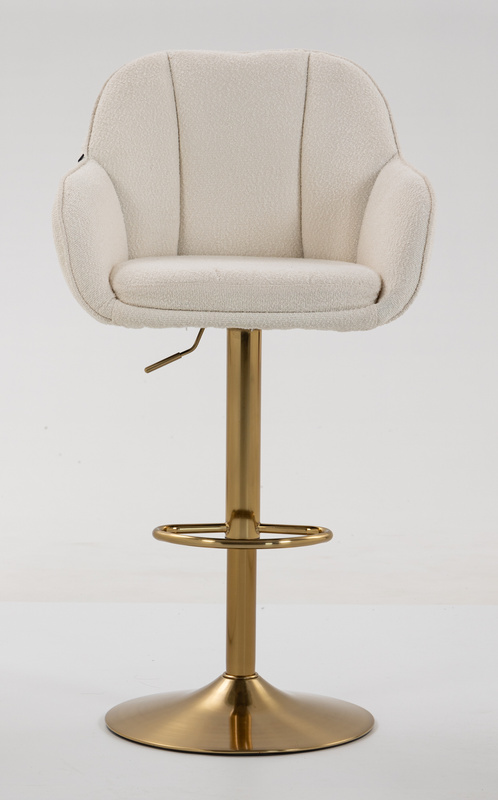 HOKER HR2055W KREMOWY BARANEK ZŁOTA PODSTAWA