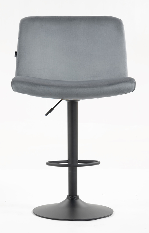 HOKER HR150W GRAFITOWY WELUR CZARNA PODSTAWA