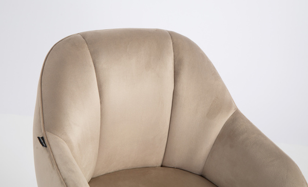 HOKER HR2055 LATTE WELUR ZŁOTY PAJĄK