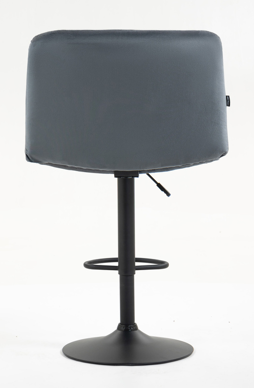 HOKER HR150W GRAFITOWY WELUR CZARNA PODSTAWA