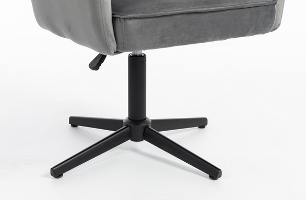 HOKER HR250CROSS GRAFITOWY WELUR  CZARNA PODSTAWA