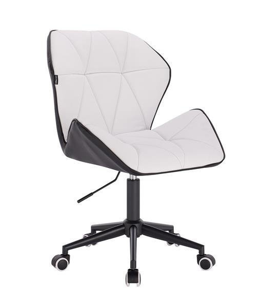 HOKER HR212K BIAŁO-CZARNY CZARNA PODSTAWA