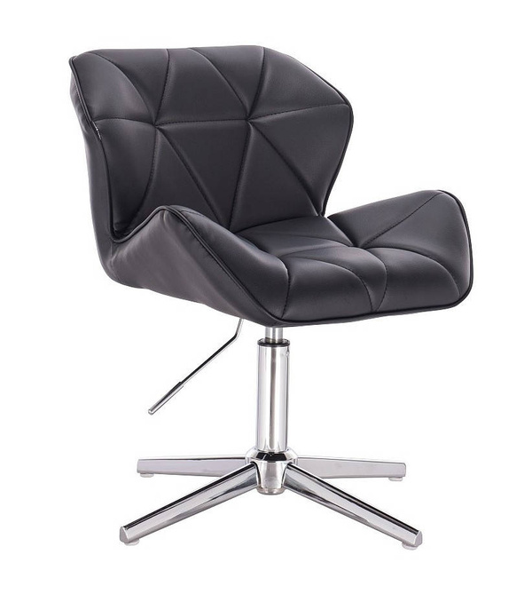 FOTEL HR111CROSS CZARNY