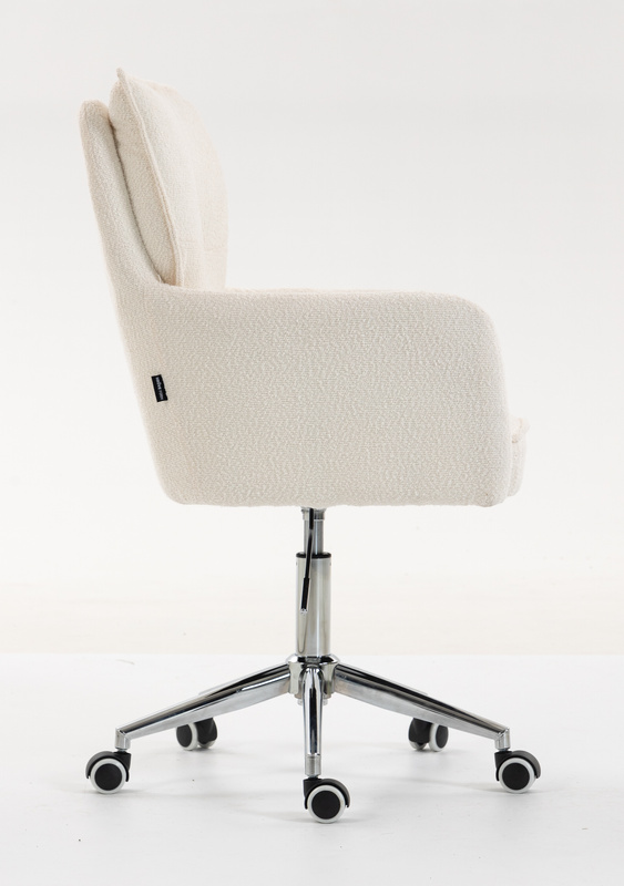 HOKER HR250K KREMOWY BARANEK CHROMOWANA PODSTAWA