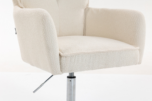 HOKER HR250CROSS KREMOWY BARANEK CHROMOWANA PODSTAWA