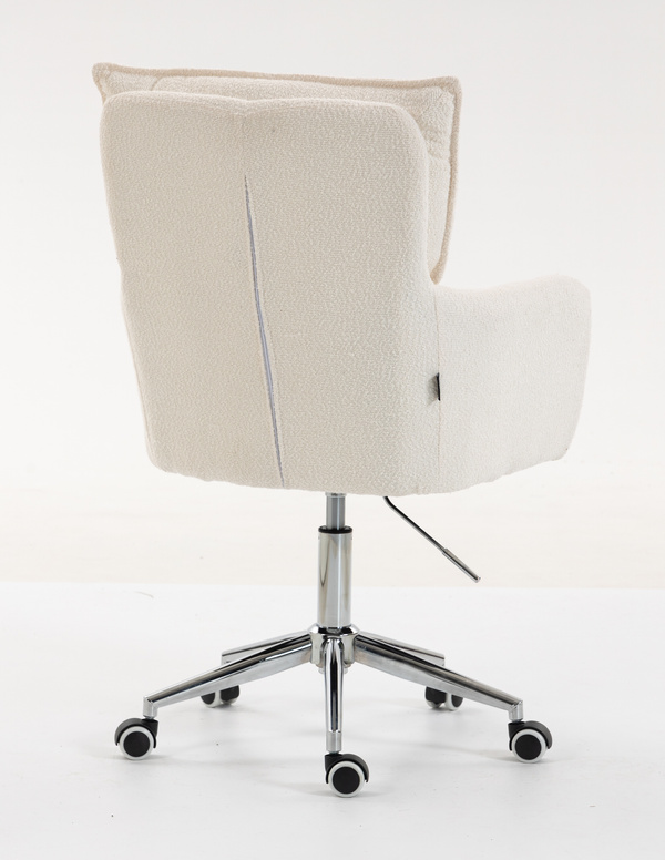 HOKER HR250K KREMOWY BARANEK CHROMOWANA PODSTAWA