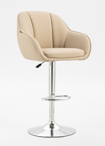 HOKER HR2055W KREMOWY CHROMOWANA PODSTAWA