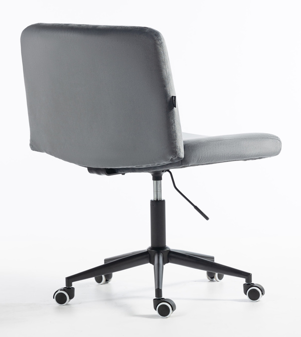 HOKER HR150K GRAFITOWY WELUR CZARNA PODSTAWA