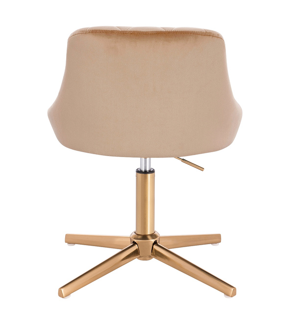 HOKER HR1054CROSS LATTE WELUR ZŁOTA PODSTAWA