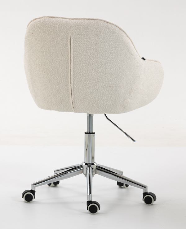 HOKER HR2055K KREMOWY BARANEK CHROMOWANA PODSTAWA