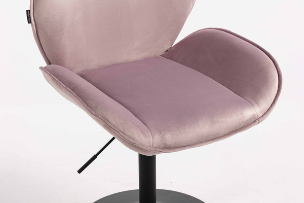 FOTEL HR350N WRZOSOWY WELUR CZARNA PODSTAWA